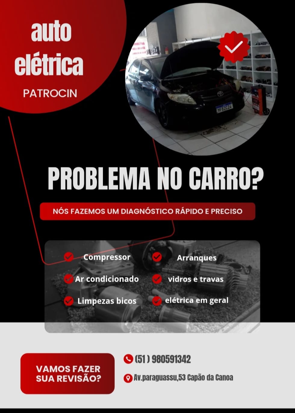 Problema no carro? Diagnóstico rápido e preciso