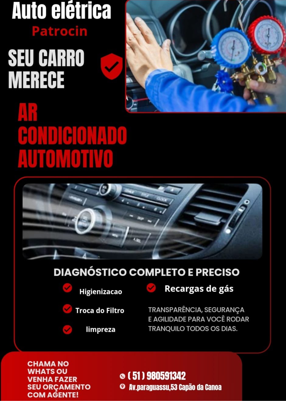 Seu carro merece ar condicionado automotivo de qualidade